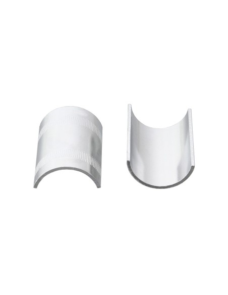 Handlebar Shim Alloy 28.6mm To 31.8mm Silver.